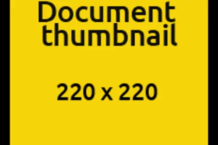 Document Media Type - Thumbnail 220x220