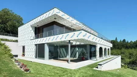 Kuća s Glasroc X fasadom