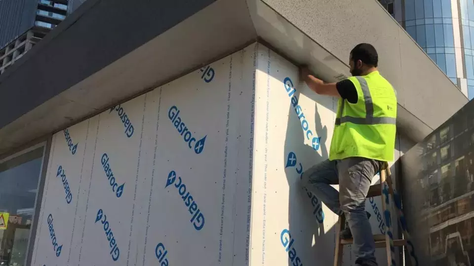 Glasroc X postavljanje
