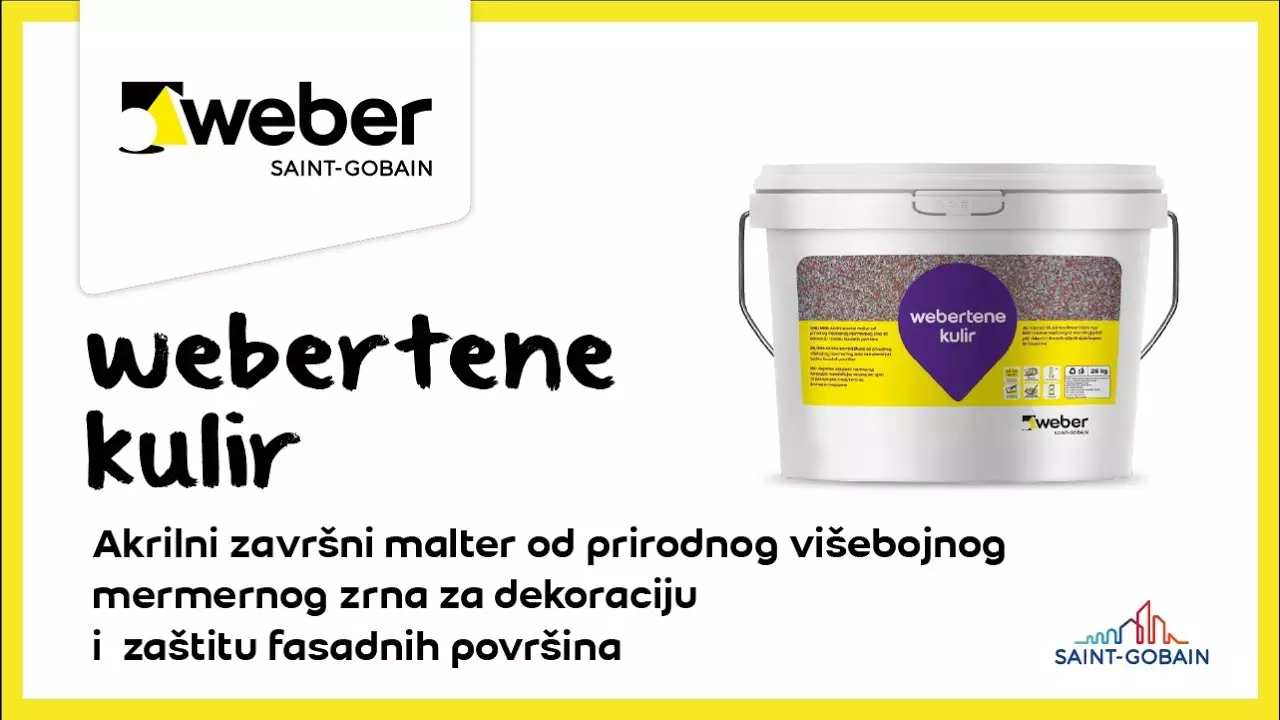 Fasada webertene kulir - upustvo za upotrebu / Weber Srbija / Saint-Gobain thumbnail